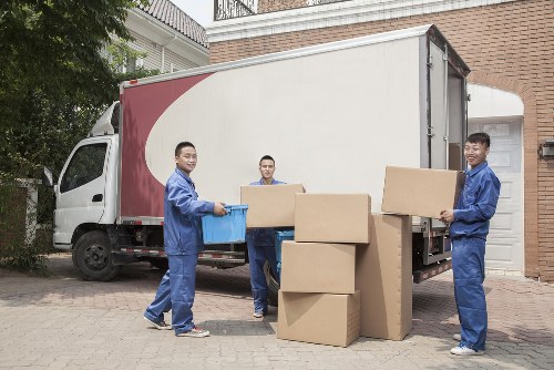 Customer raising a concern at a storage facility