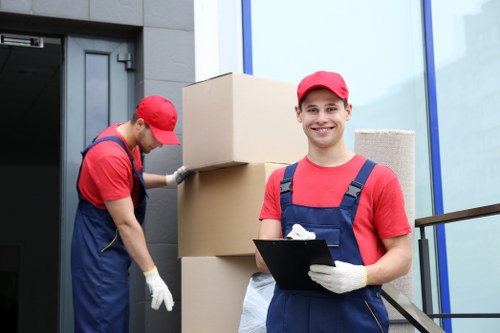 Office relocation service in Farringdon with careful packing and transport