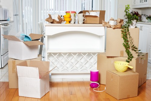 Organized storage unit for household and business items in Farringdon
