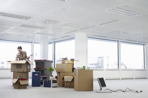 Professional removals team handling property relocation in Farringdon